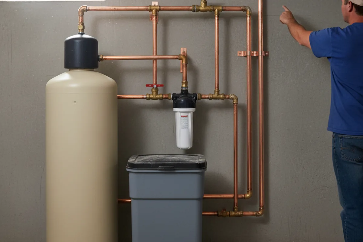 Whole-house water treatment system installed in Camp Murray